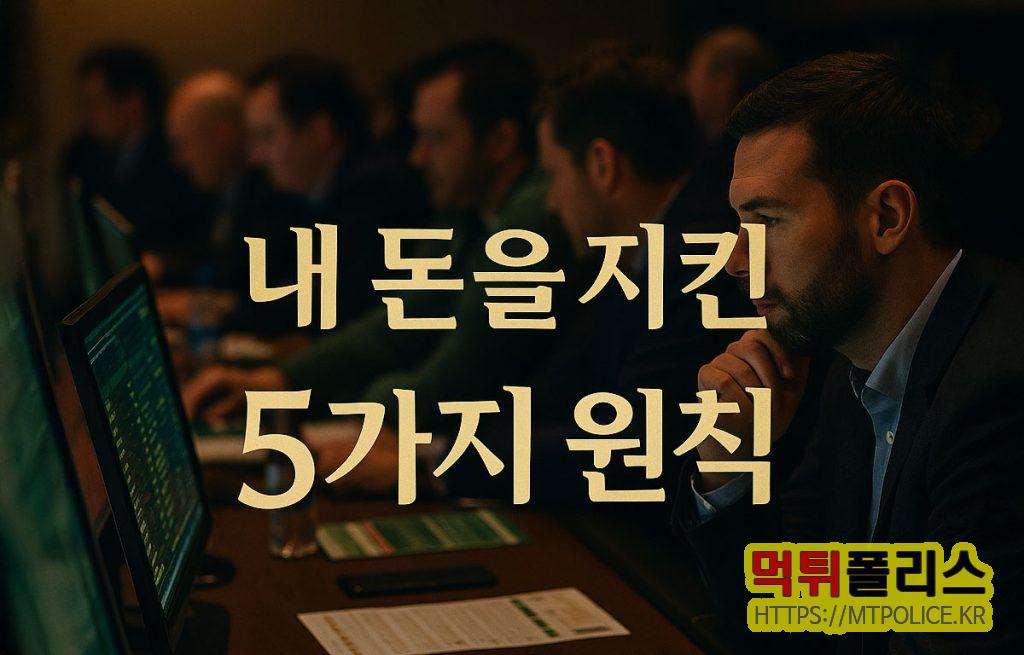 10년차 프로베터가 말하는 진짜 사이트 검증 방법 - 내 돈을 지킨 5가지 원칙 2 5가지원칙
