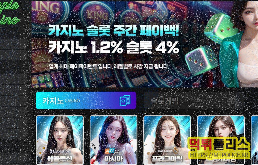 먹튀사이트 심플카지노 대문