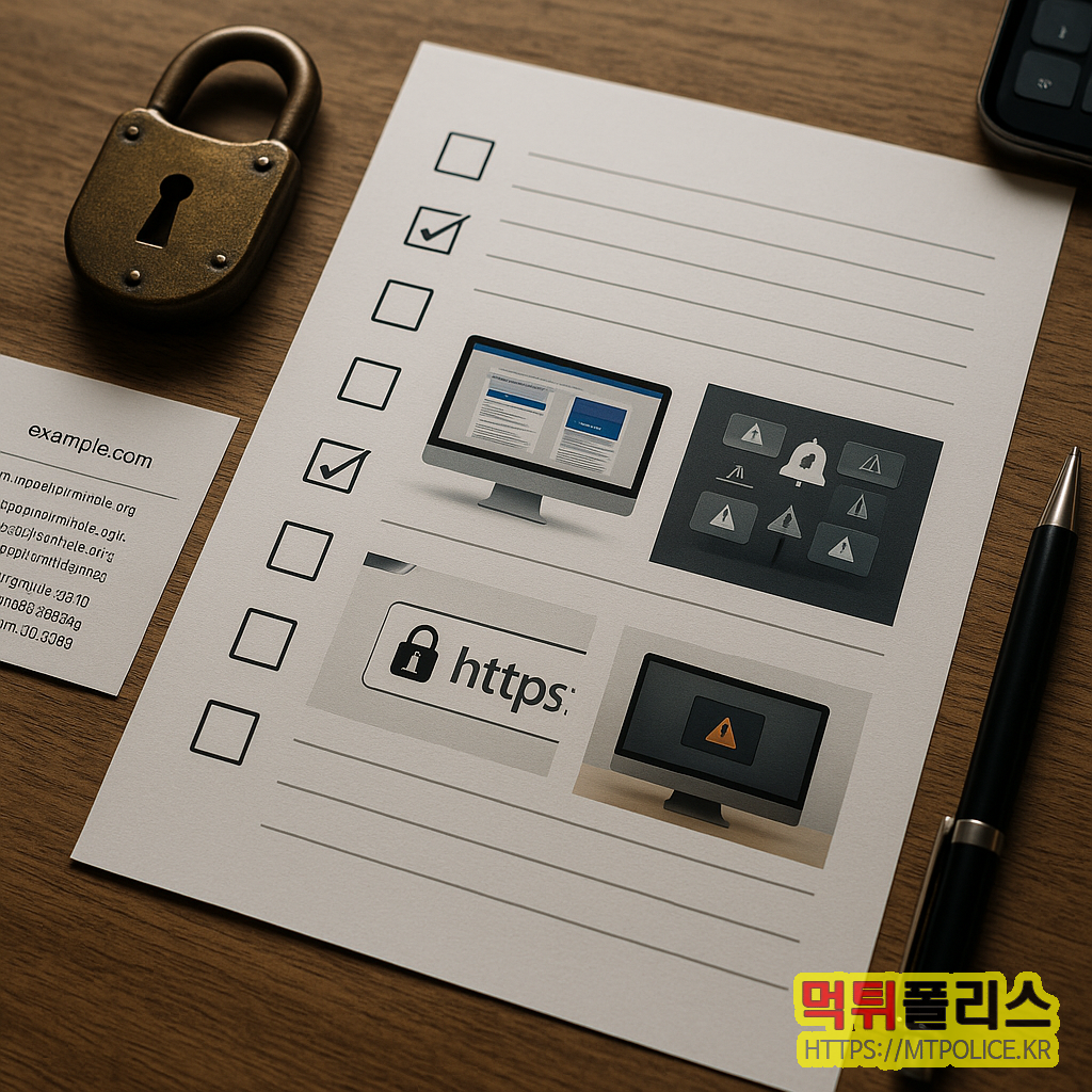 초보자용 먹튀검증은 체크리스트를 따라하세요.