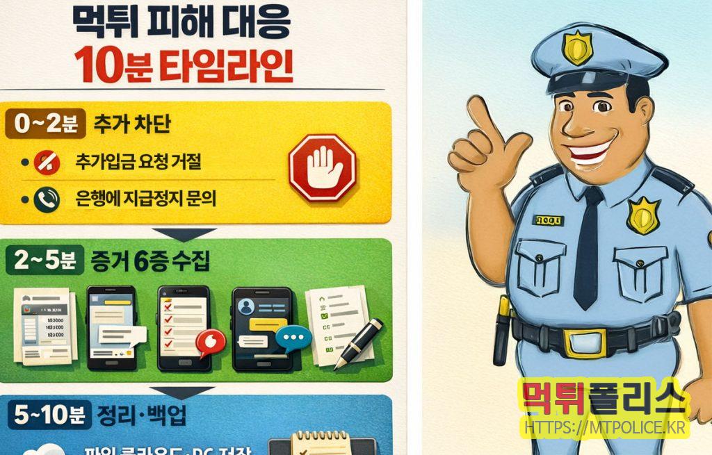 먹튀피해 증거수집 방법