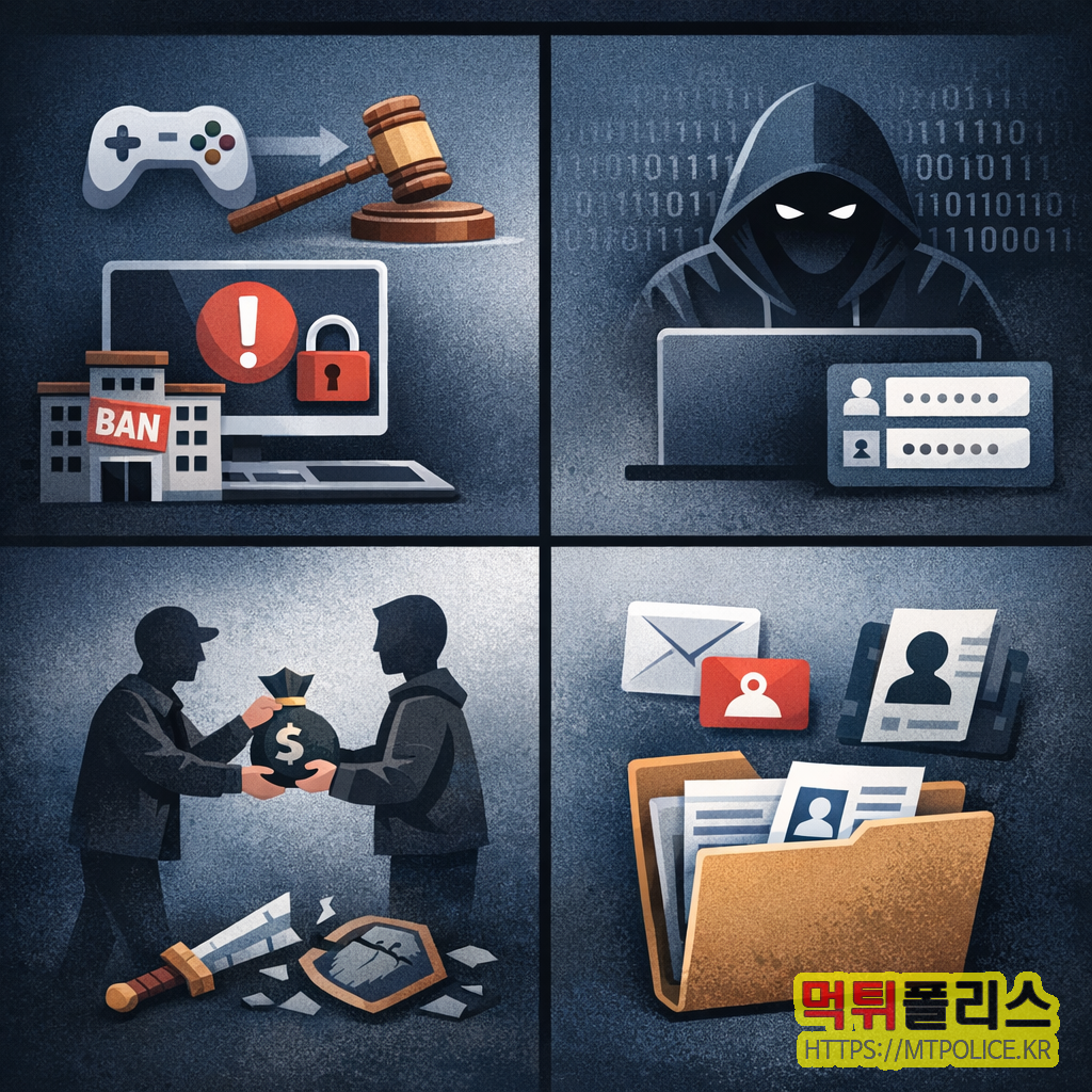 게임 계정 거래, 불법일까 위험일까? 한국 법 기준으로 정리한 생존 가이드 3 게임 계정 거래 불법일까?