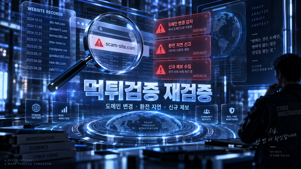 먹튀검증 결과는 언제 달라질까? 재검증이 필요한 5가지 순간 5 먹튀검증 재검토 조사 보고서
